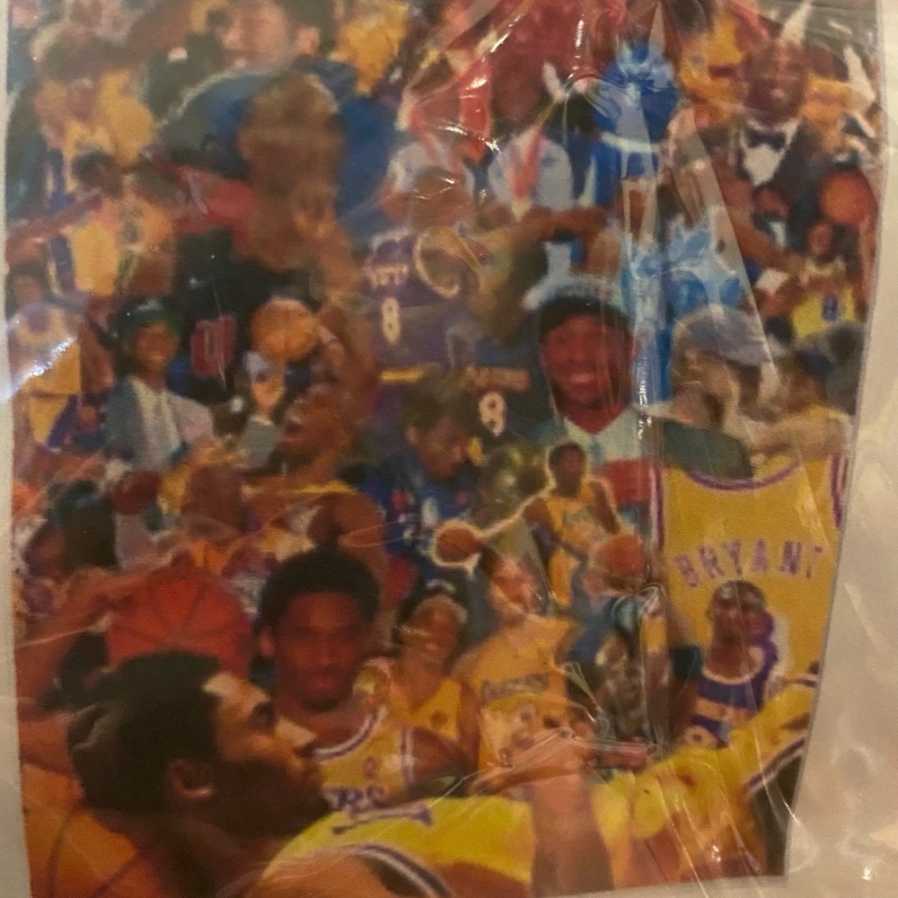 Kobe Bryant throw blanket 60”x50”